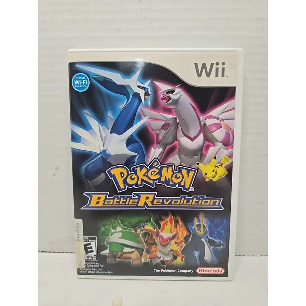 Pokemon Battle Revolution Nintendo Wii Rated E For Everyone Nintendo Clean Disc